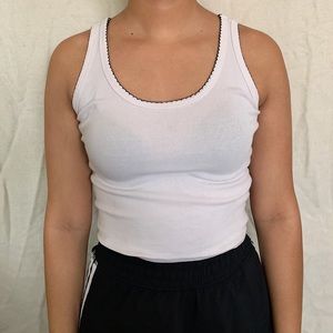 White Tank Top from Forever 21